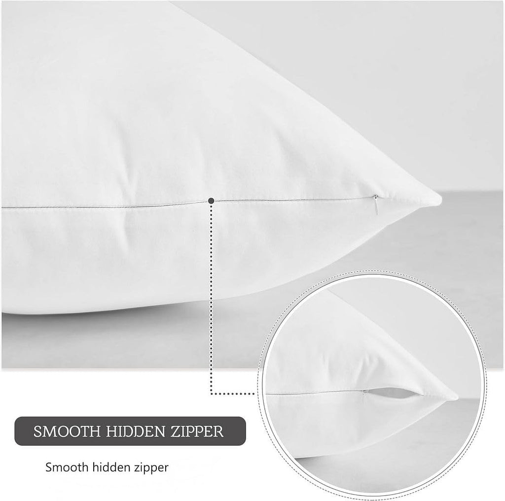 MoonRest® Synthetic Down Alternative 18x18 Square Pillow Insert Form, for Decorative Throw Pillow, Sofa, Cushions, Bo... - Image 4