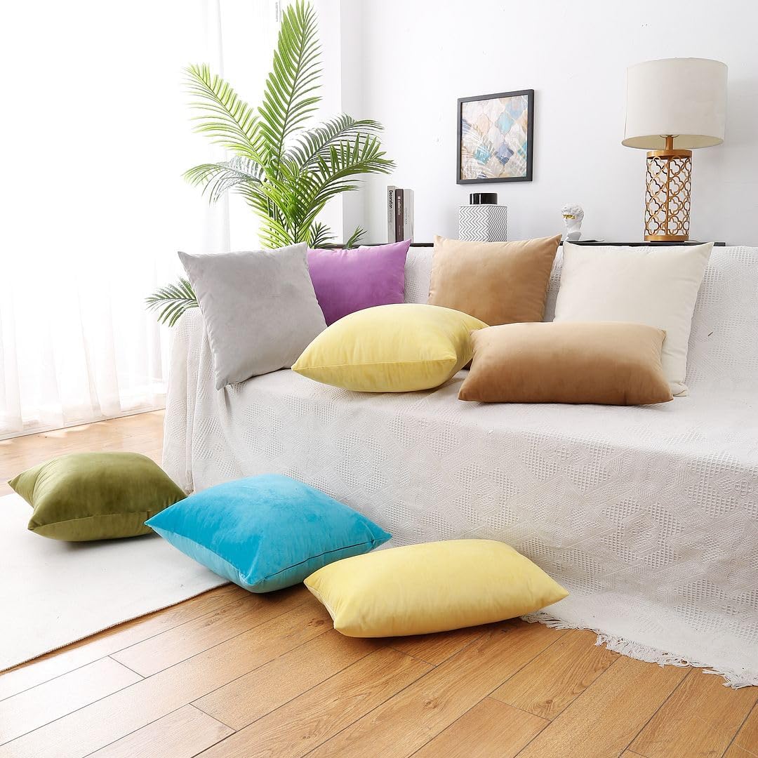 MoonRest® Synthetic Down Alternative 18x18 Square Pillow Insert Form, for Decorative Throw Pillow, Sofa, Cushions, Bo... - Image 5
