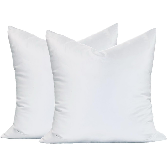 MoonRest® Synthetic Down Alternative 18x18 Square Pillow Insert Form, for Decorative Throw Pillow, Sofa, Cushions, Bo...