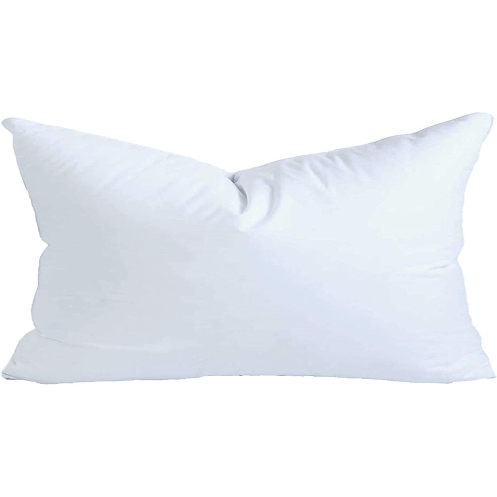MoonRest® 12x16 Inch Synthetic Down Alternative Rectangle Pillow Insert Form Stuffer for Sofa Shams, Decorative Throw...